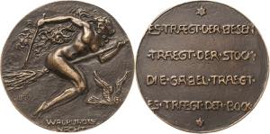 Harz Bronzegußmedaille o.J. (H. ... 