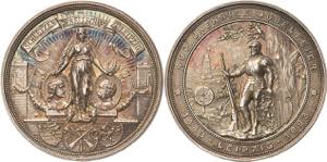 Leipzig  Silbermedaille 1893 (Mayer & ... 
