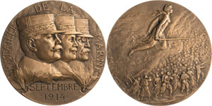 Erster Weltkrieg  Bronzemedaille 1914 ... 