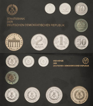 Kursmünzensätze in Polierter Platte  1, 2, ... 