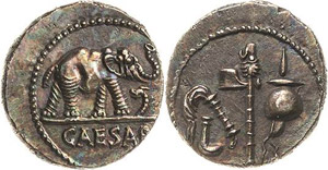 Römische Republik C. Julius Ceasar 49-44 v. ... 
