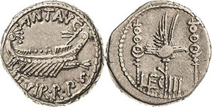 Römische Republik Marcus Antonius 32 v.Chr. ... 