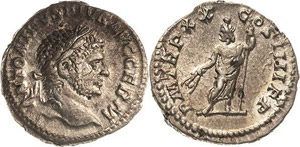 Kaiserzeit Caracalla 198-217 Denar 217, Rom ... 