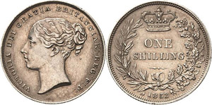 Großbritannien Victoria 1837-1901 Shilling ... 