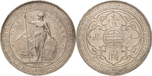 Großbritannien Victoria 1837-1901 Dollar ... 
