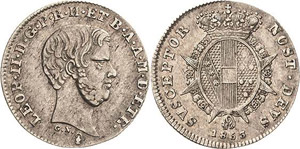 Italien-Toskana Leopold II. 1824-1859 1/2 ... 