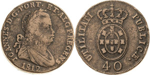 Portugal Joao als Prinzregent 1799-1816 40 ... 