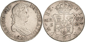 Spanien Ferdinand VII. 1808-1833 8 Reales ... 