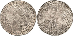 Habsburg Ferdinand I. 1521-1564 Taler 1542, ... 