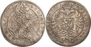 Habsburg Leopold I. 1657-1705 Taler 1704, ... 