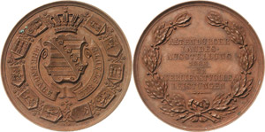 Altenburg  Bronzemedaille 1886 (C.F. ... 