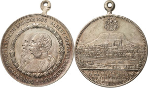 Annaberg  Bronzemedaille 1896 (unsigniert, ... 