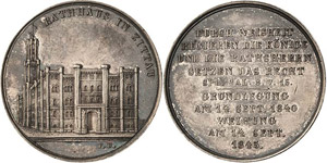 Zittau  Silbermedaille 1845 (F. Ulbricht) ... 