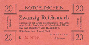 Das Papiergeld im besetzten Deutschland ... 