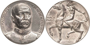 Erster Weltkrieg  Silbermedaille 1915 (A. ... 
