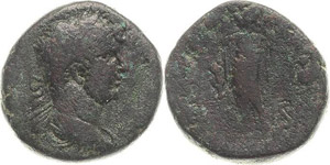 Judaea Ascalon Claudius 41-54 Bronze 42/43 ... 