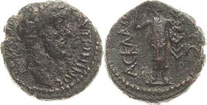 Judaea Ascalon Antoninus Pius 138-161 Bronze ... 