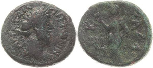 Judaea Gaza Antoninus Pius 138-161 Bronze ... 
