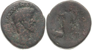 Judaea Gaza Marcus Aurelius 161-180 Bronze ... 