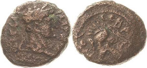 Judaea Sebaste Domitian 81-96 Bronze 81/82 ... 