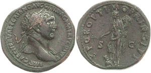 Kaiserzeit Trajan 98-117 Sesterz 104/107, ... 
