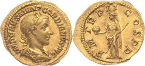 Kaiserzeit Gordianus III. 238-244 Aureus ... 