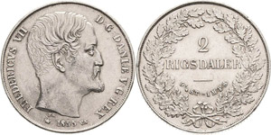 Dänemark Frederik VII. 1848-1863 2 ... 