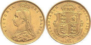 Großbritannien Victoria 1837-1901 1/2 ... 