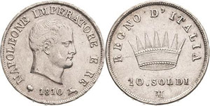 Italien-Lombardei Napoleon 1804-1814 10 ... 