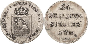 Norwegen Karl XIV. Johann 1818-1844 24 ... 