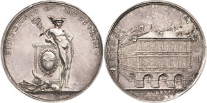 Schweiz-Zürich, Stadt  Silbermedaille 1774 ... 