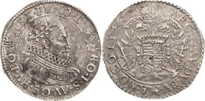 Habsburg Ferdinand II. 1619-1637 1/4 Taler ... 
