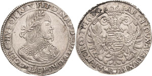 Habsburg Ferdinand III. 1637-1657 Taler ... 