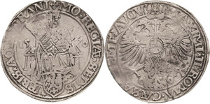 Aachen  Taler 1570. Mit Titel Maximilian II  ... 