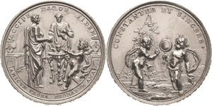 Augsburg  Silbermedaille o.J. (um 1700) ... 