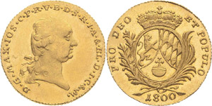 Bayern Maximilian IV. Joseph 1799-1805 Dukat ... 