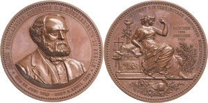 Berlin  Bronzemedaille 1891 (M. Barduleck) ... 