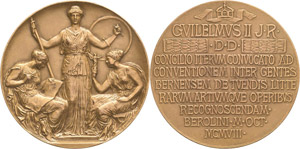 Berlin  Bronzemedaille 1908 (Georges Morin) ... 