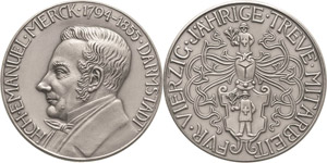 Darmstadt  Silbermedaille o.J. (1926) (H. ... 