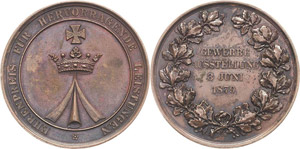 Stralsund-Stadt  Bronzemedaille 1879. ... 