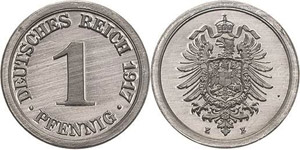 Ersatzmünzen des Ersten Weltkrieges  1 ... 