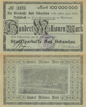 Städte und Gemeinden nach 1914 Bad Schandau ... 