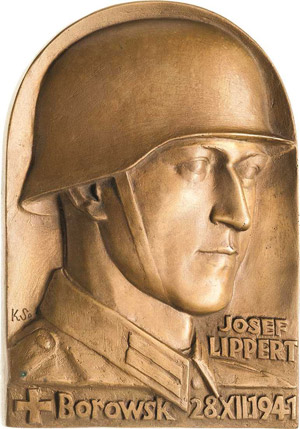 Drittes Reich  Bronzeplakette o.J. ... 