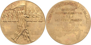 Drittes Reich - Sport  Bronzemedaille 1935 ... 