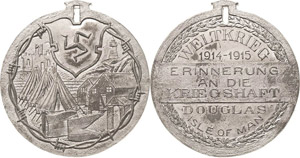 Erster Weltkrieg  Zinnmedaille 1915. Zur ... 
