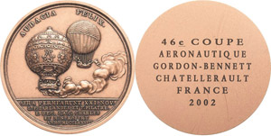 Luft- und Raumfahrt  Bronzemedaille 2002 ... 