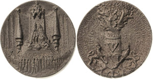  Gies, Ludwig 1887-1966 Eisengußmedaille ... 