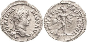 Kaiserzeit Caracalla Caesar 196-198 Denar ... 