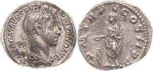 Kaiserzeit Alexander Severus 222-235 Denar ... 