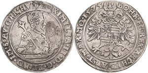 Habsburg Maximilian II. 1564-1576 Taler ... 